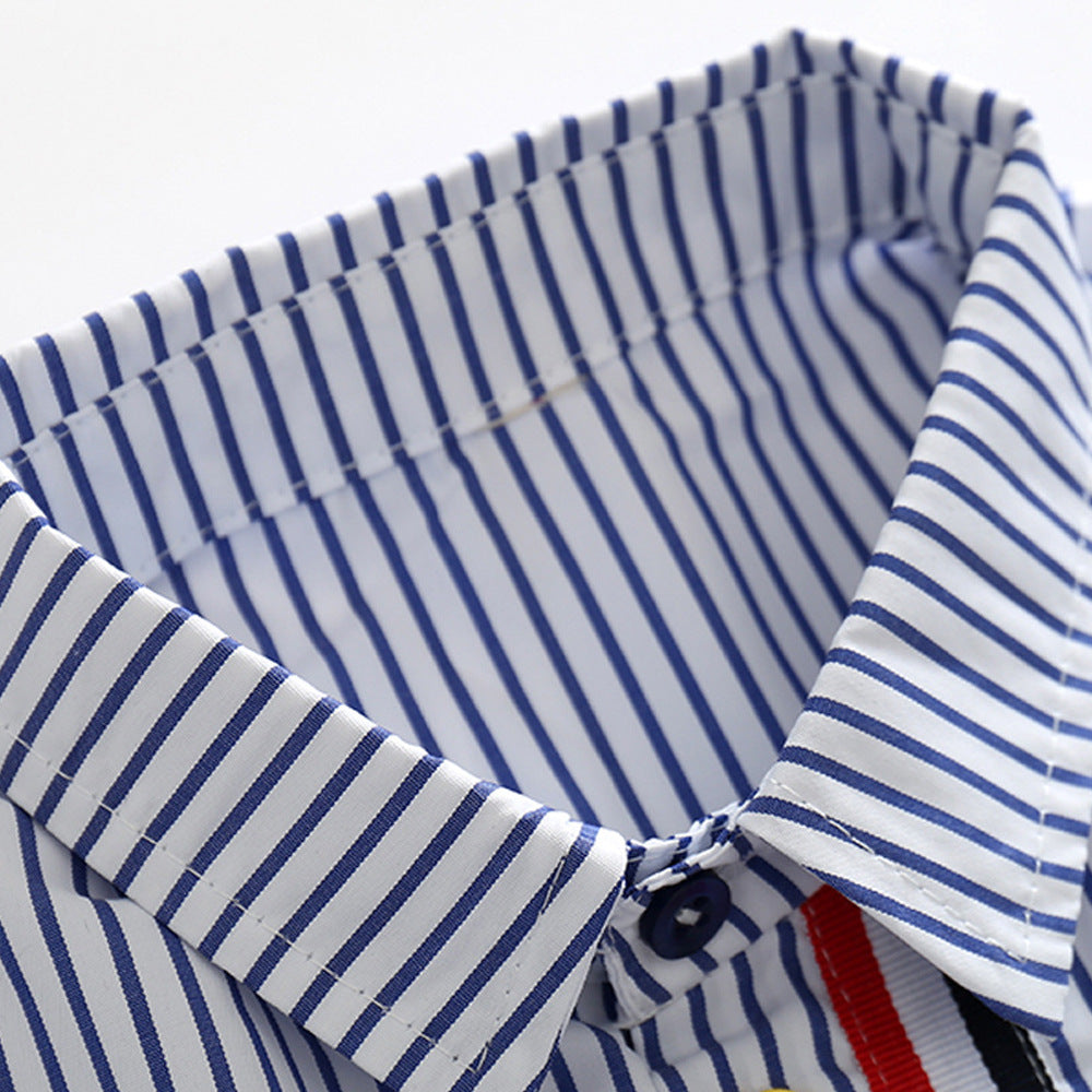 Short sleeve T-shirt white pants  suit