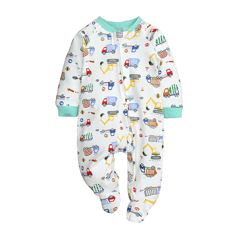 Baby two-way zipper bodysuit