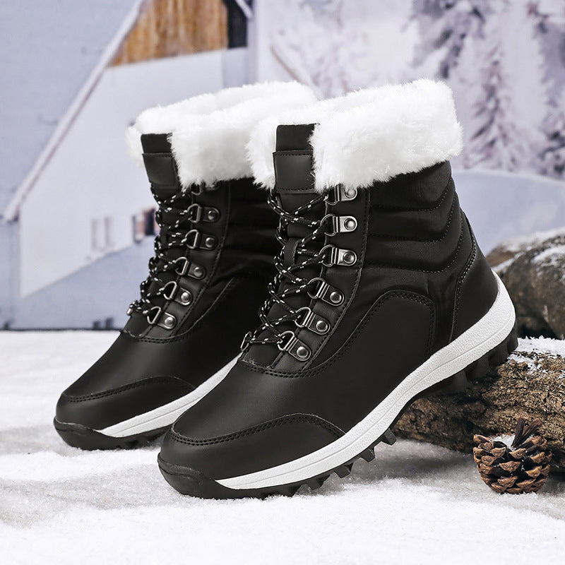 Women's Outdoor Fleece-lined Warm Snow Boots