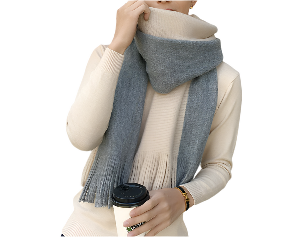 Men's Fashion Versatile Knitting Wool Scarf