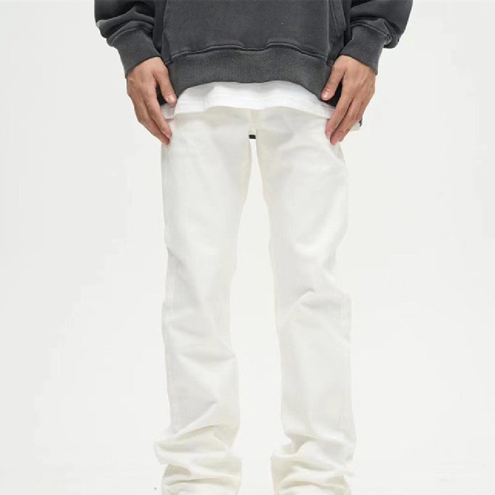 Men Straight Casual Jeans Loose