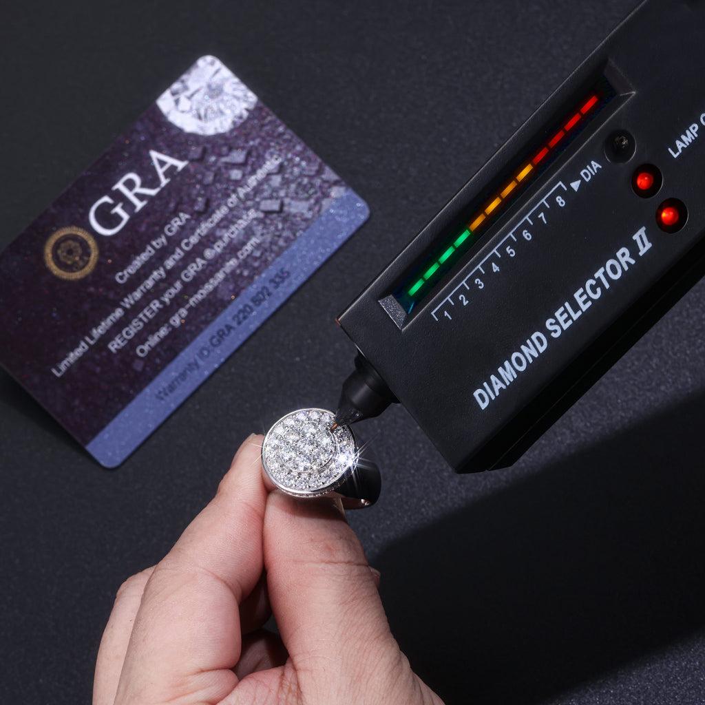 Crown of Kings Moissanite Men’s Ring – S925 Platinum Plated | Diamond Sadaf