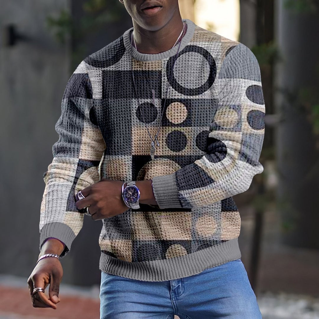 3D Pullover Casual Tops Long Sleeve T-Shirts