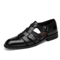 Men’s Hollow Business Formal Buckle Shoes
