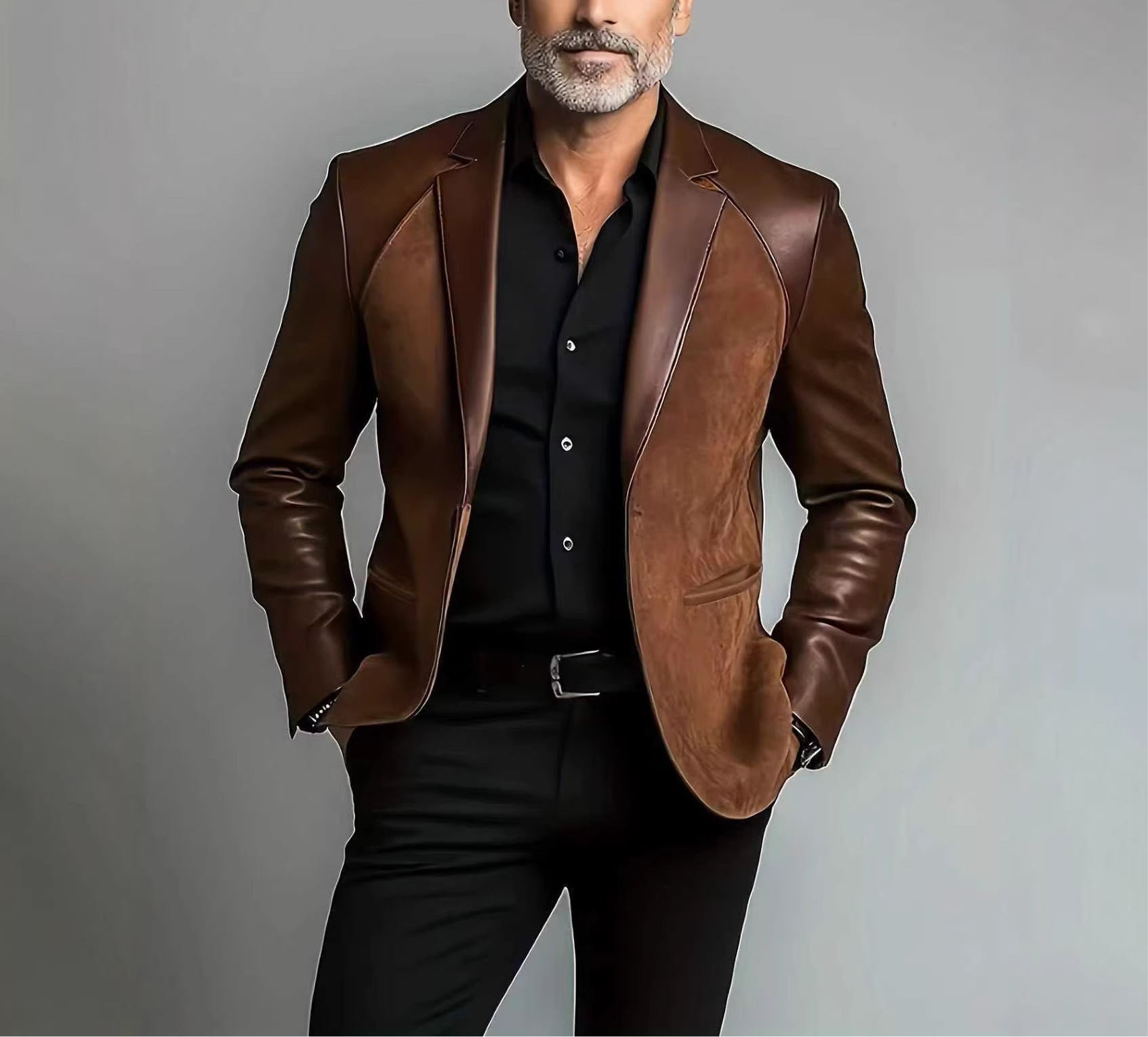 Stylish Suit-collar Coat