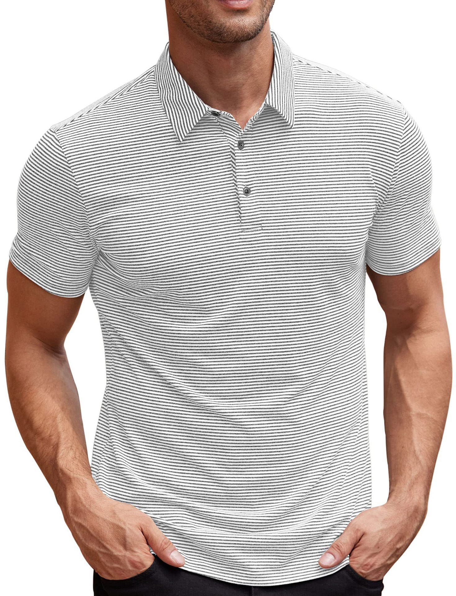 3D Printed Short Sleeve Simple Fashion Loose