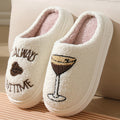 Thick-soled Warm Cotton Slippers