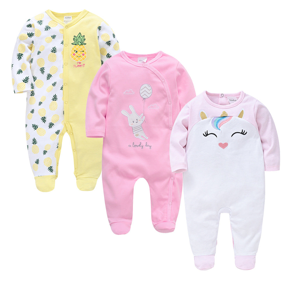 Spring and Autumn New Cartoon One-piece Long Sleeve