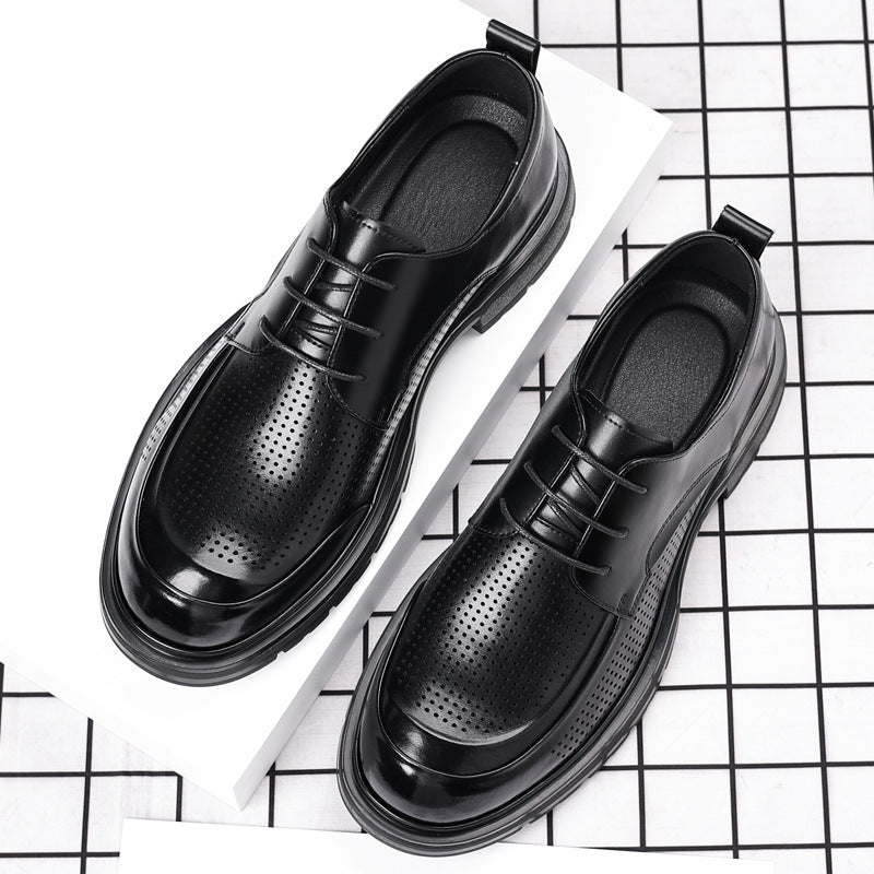 Hollow Leather Shoes
