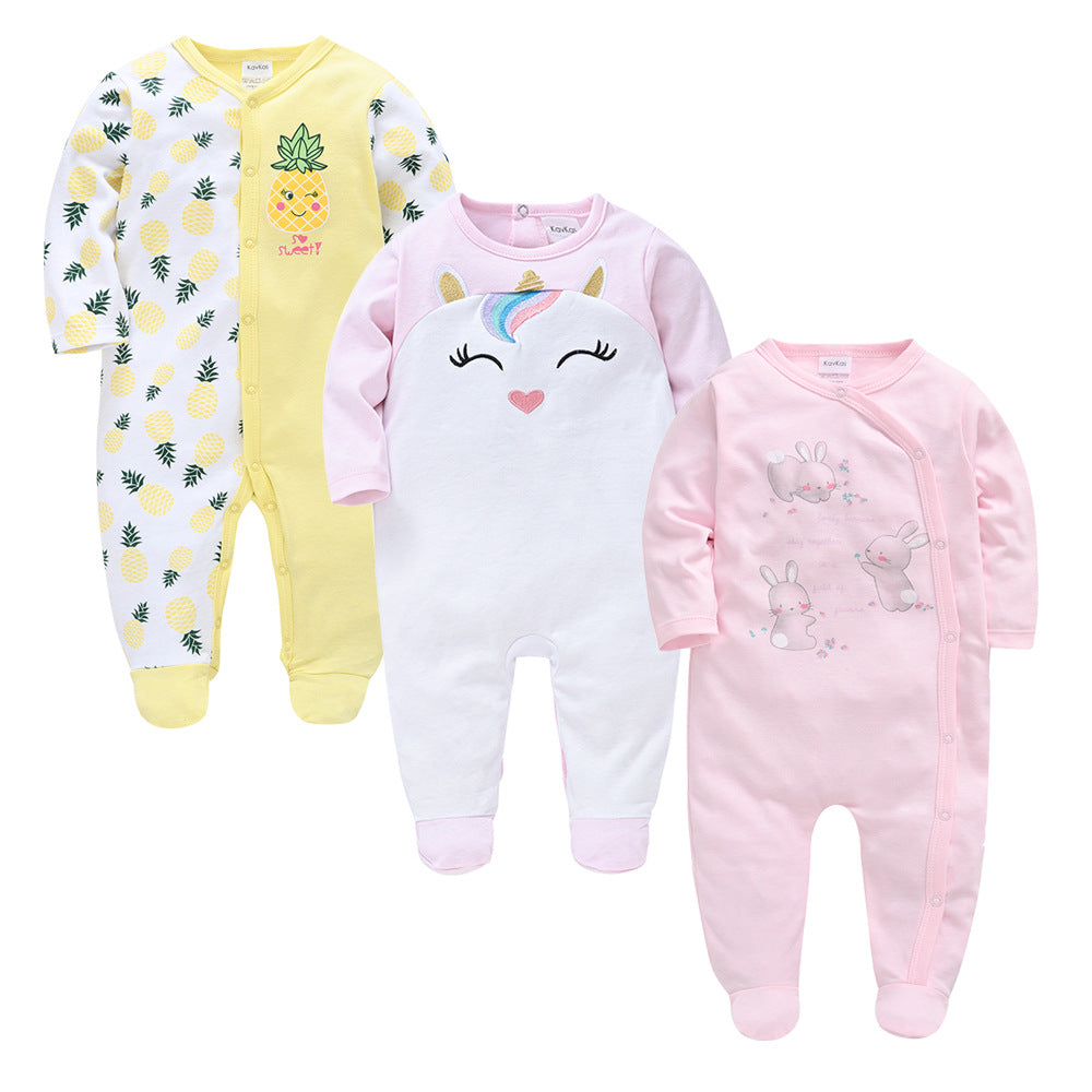 Spring and Autumn New Cartoon One-piece Long Sleeve