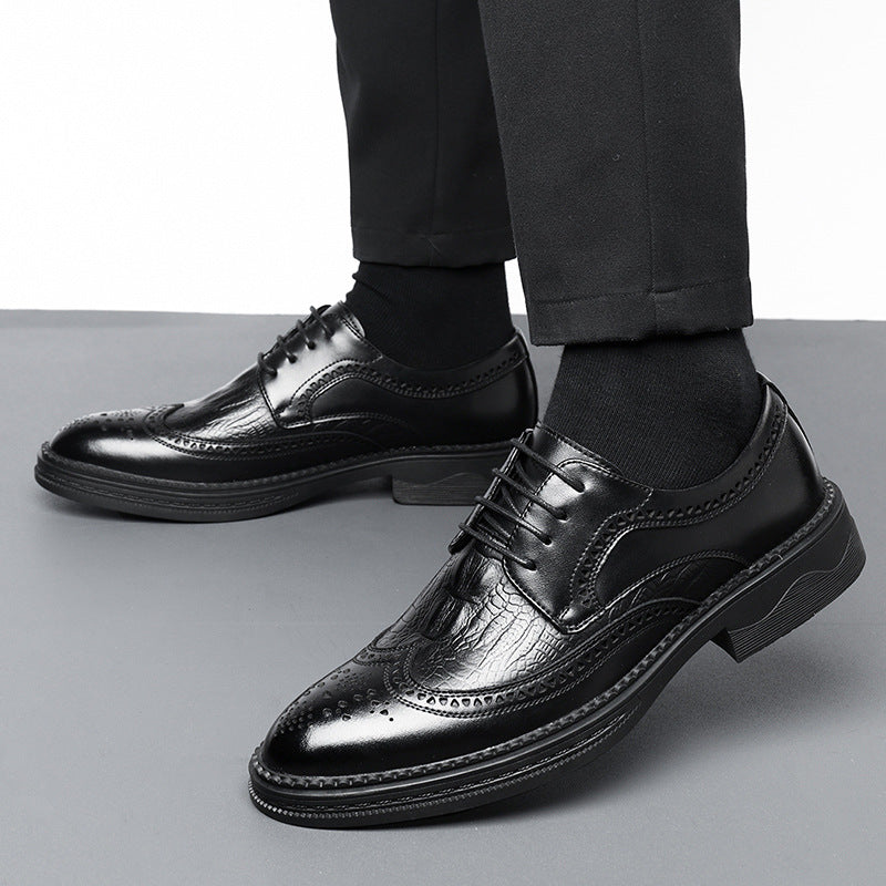 Hollow  Business leather  Formal Wear