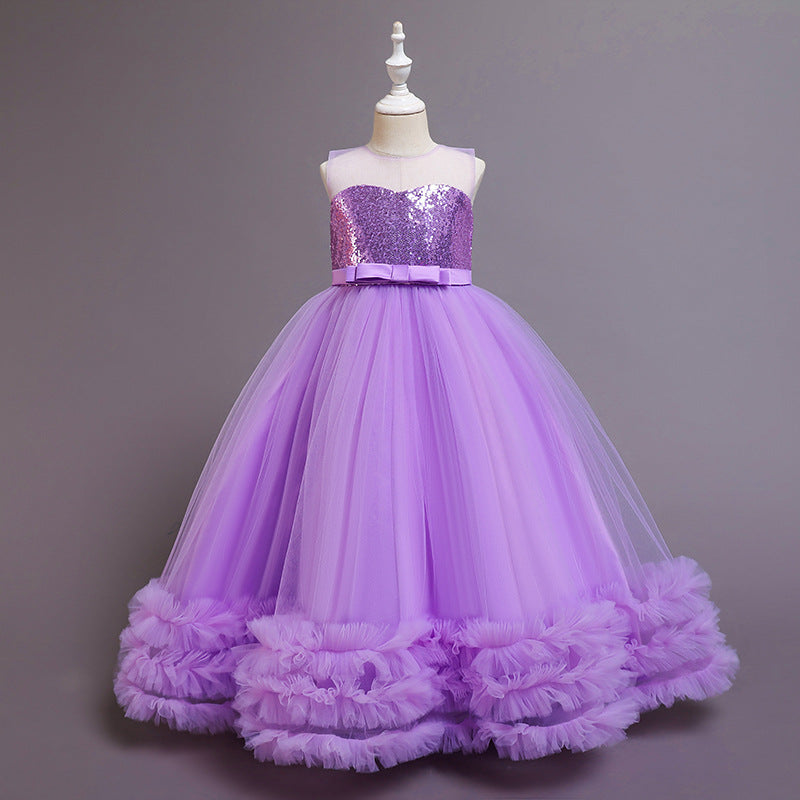 Girls Sequined Wedding