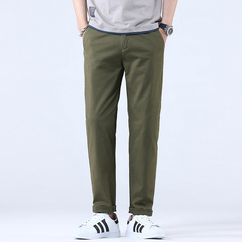 Slim Fit Stretch Trousers