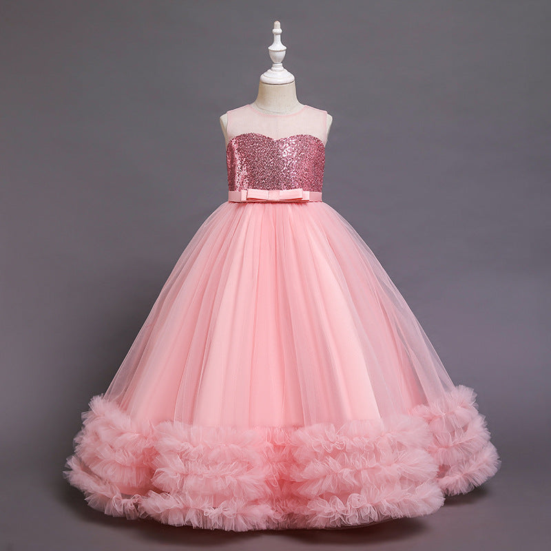Girls Sequined Wedding