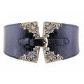 European and American wild elastic wide belt
