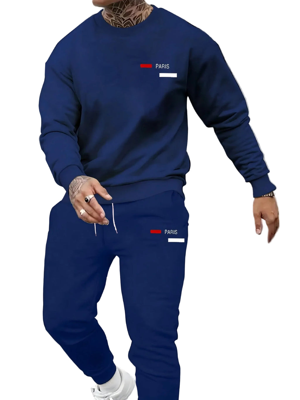 My Casual Printed Fleece Hoodie With Pants