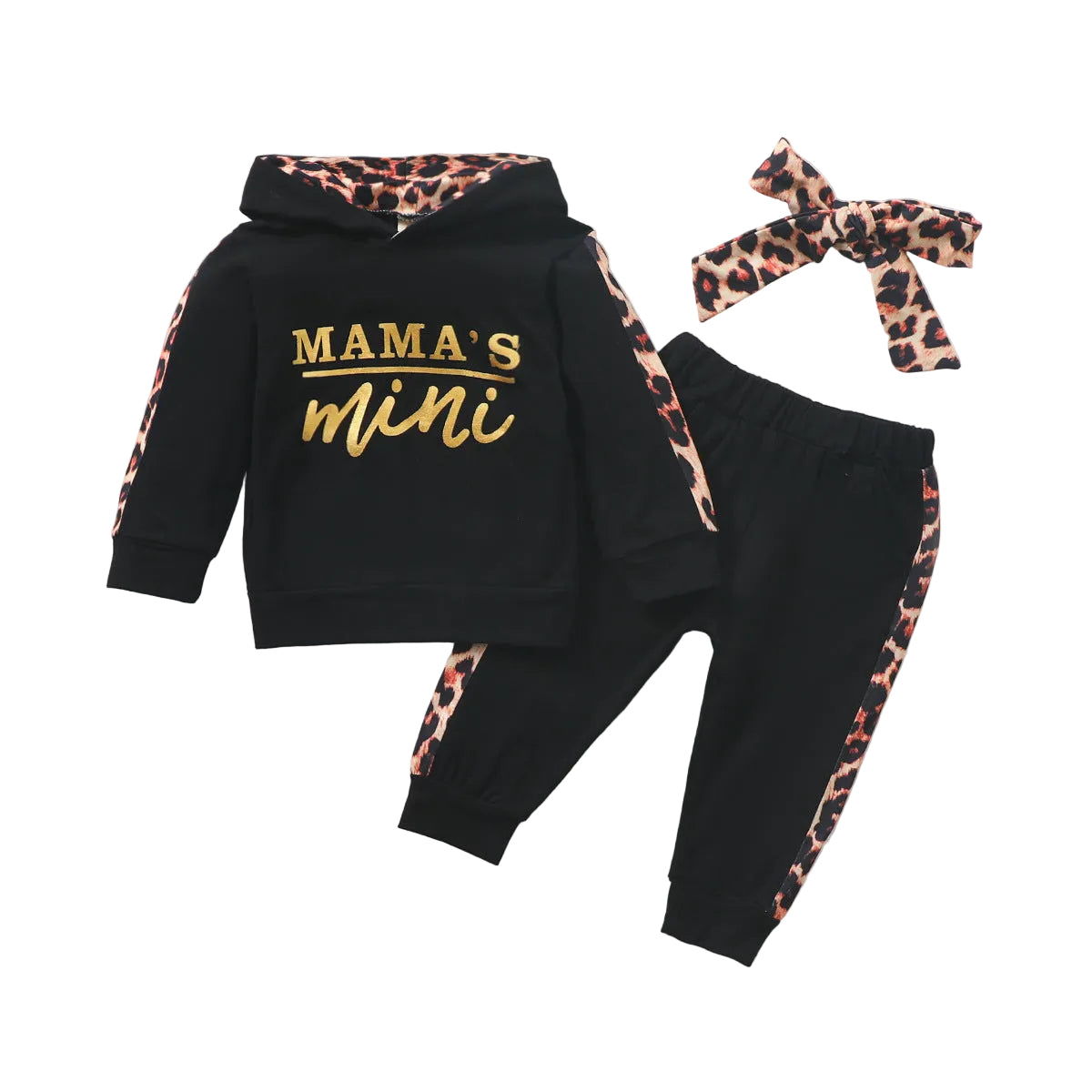 Suit Autumn Mini Sweater Sports Leopard Suit