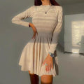 Y2K Long-sleeved Dress