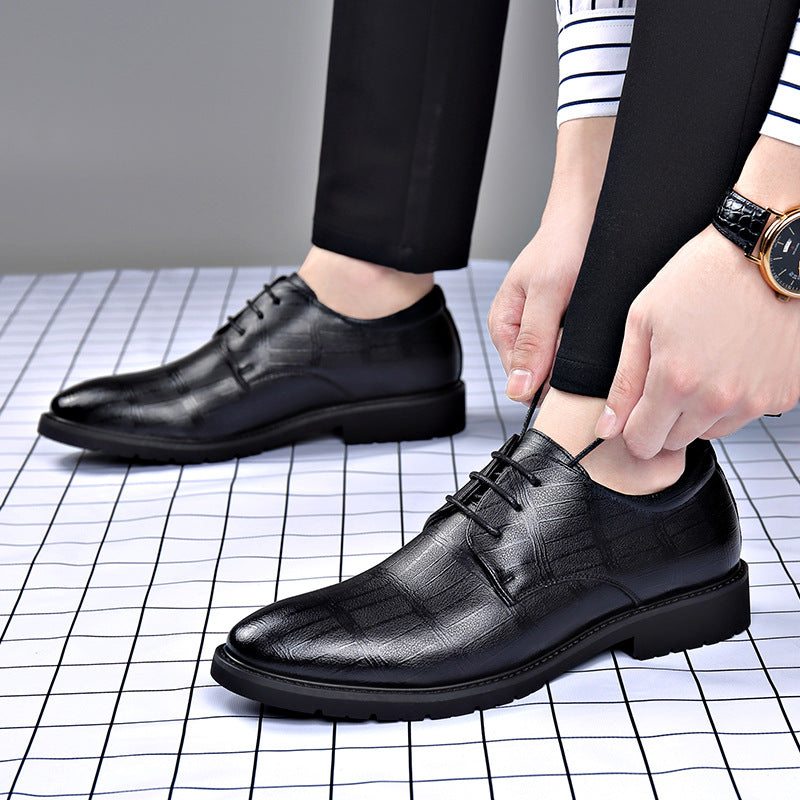 Genuine Leather Formal Plus Size Shoes