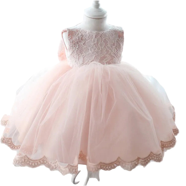 The new baby Bow Dress Dress
