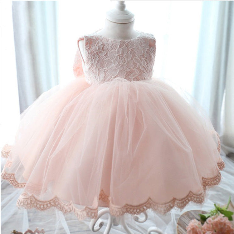 The new baby Bow Dress Dress