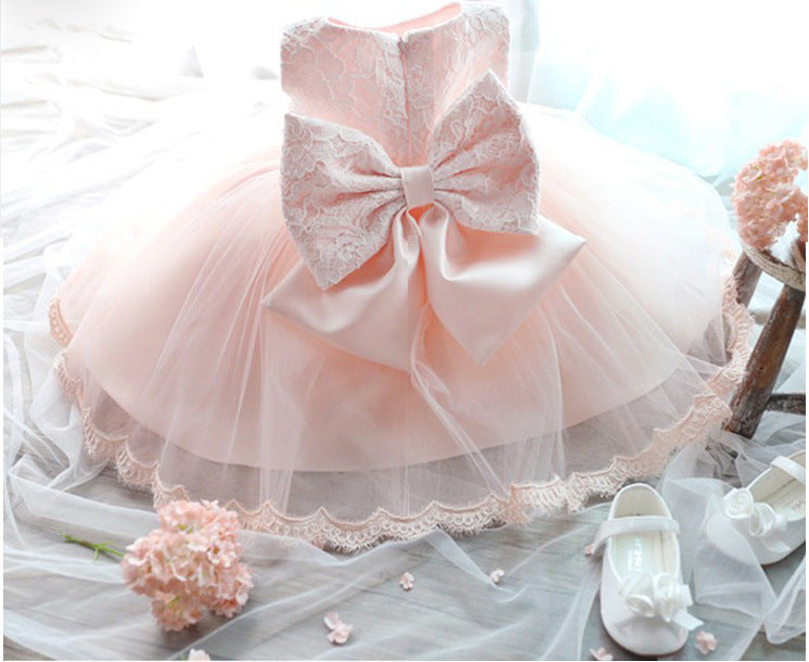 The new baby Bow Dress Dress