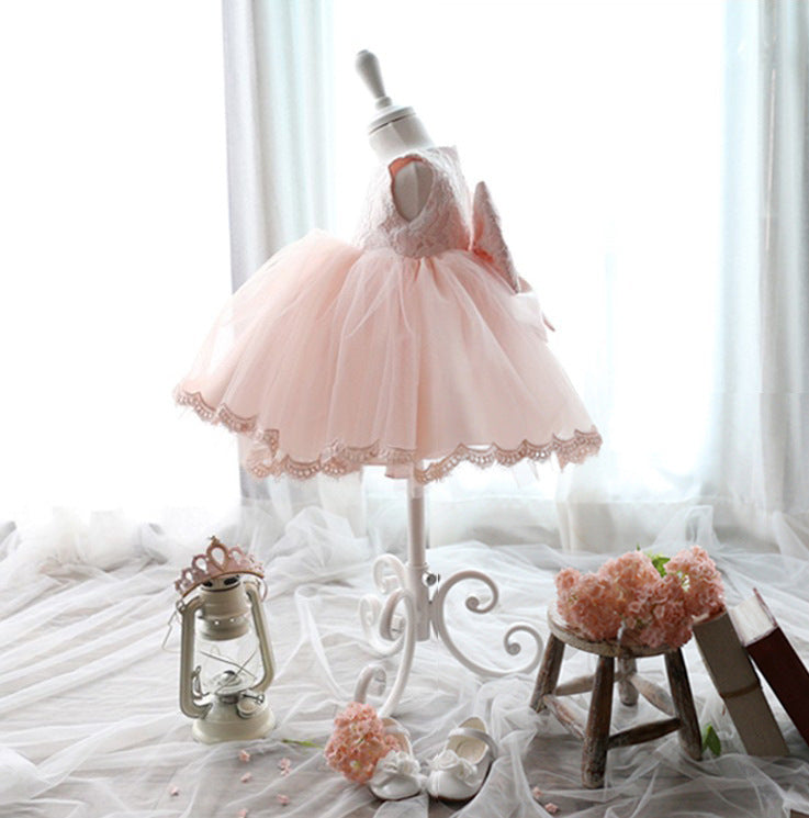 The new baby Bow Dress Dress