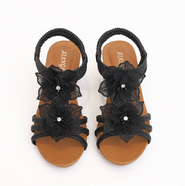 Flowers Sandals Bohemia