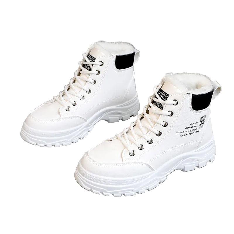 High-top cotton padded velvet Shoes