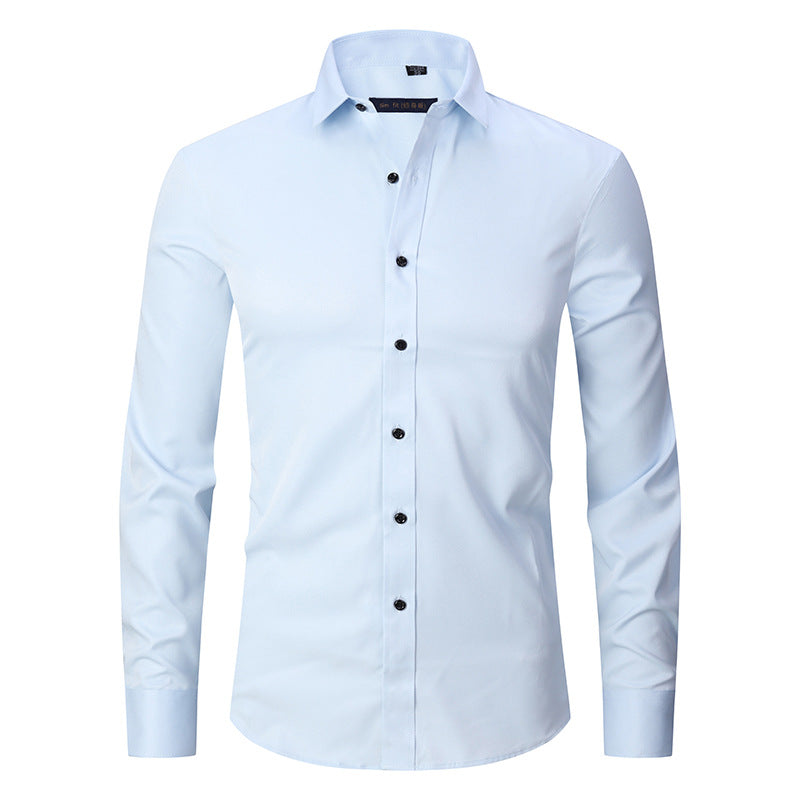 Elastic Shirt Men's Long Sleeves