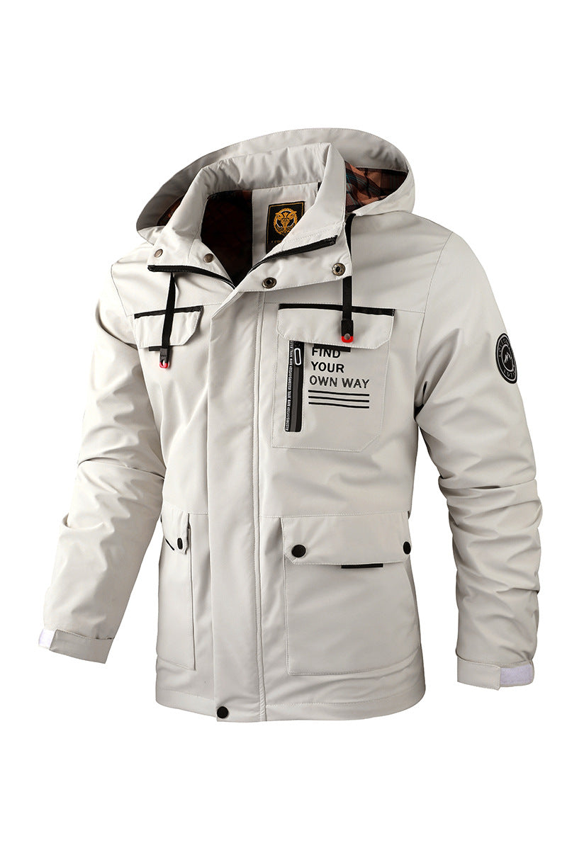 Waterproof casual winter jacket