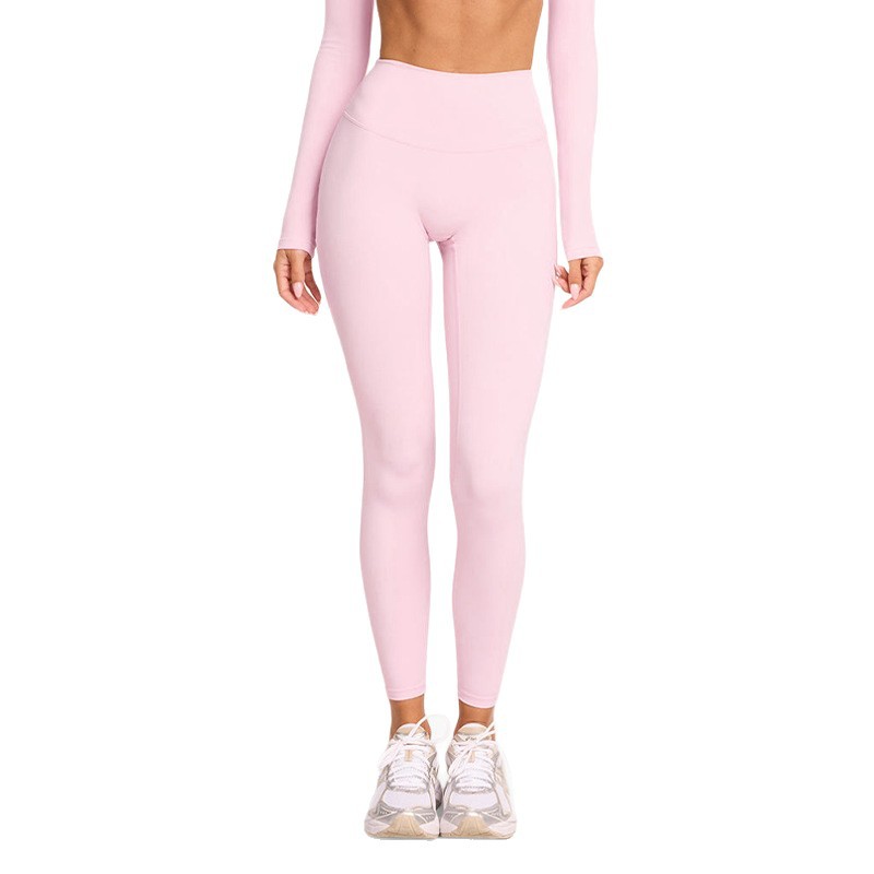 Long Hip Raise Shaping Fitness Waist Slimming Yoga Trousers For Women