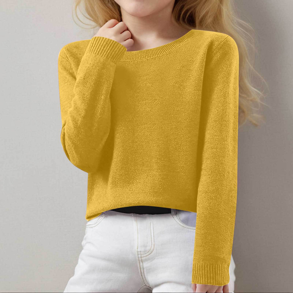 Round Neck  Sweater