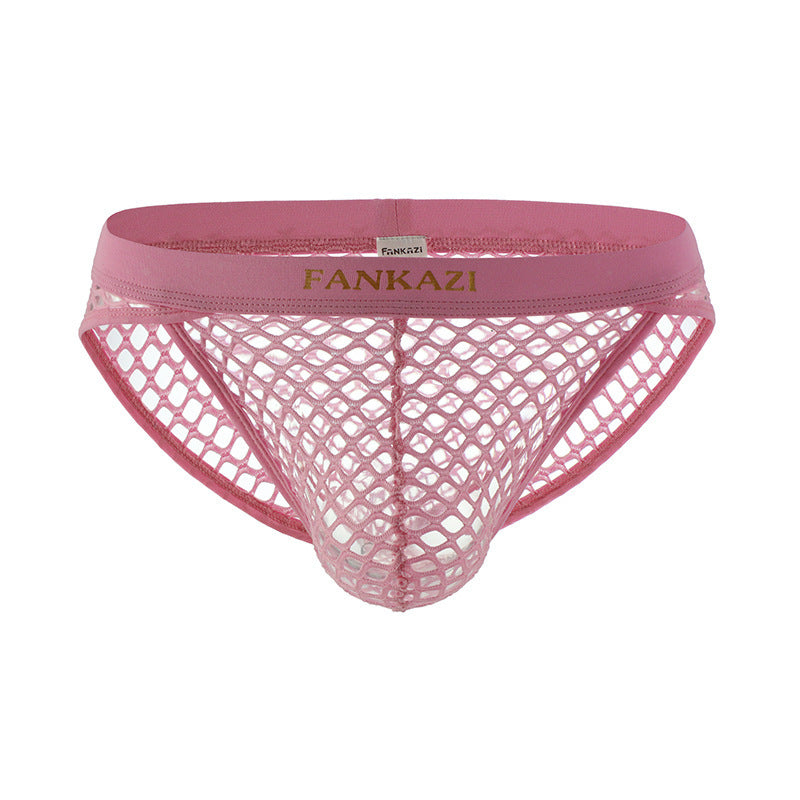 Sorry Pajama Shorts Fishnet Shorts U-convex Briefs