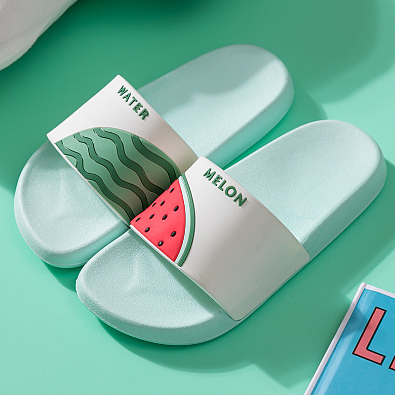 Girl slippers bathroom non-slip baby cartoon
