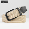 Woven Leather Belt Men's Pant Women's Jeans