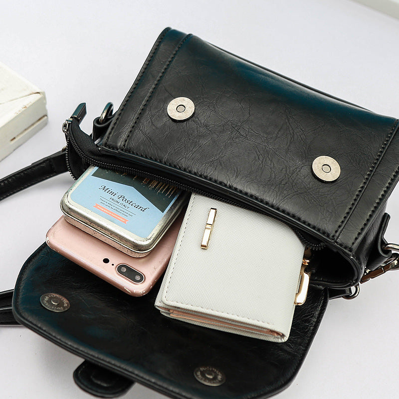 New small bag Korean version of women's ladies handbag bag female shoulder portable Messenger small square bag