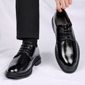 Leather Shoes Autumn And Winter Dress Wedding Groom Lace-up