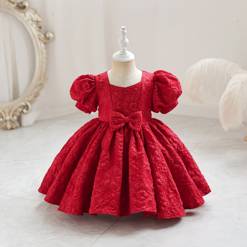 Girls' party gown dress