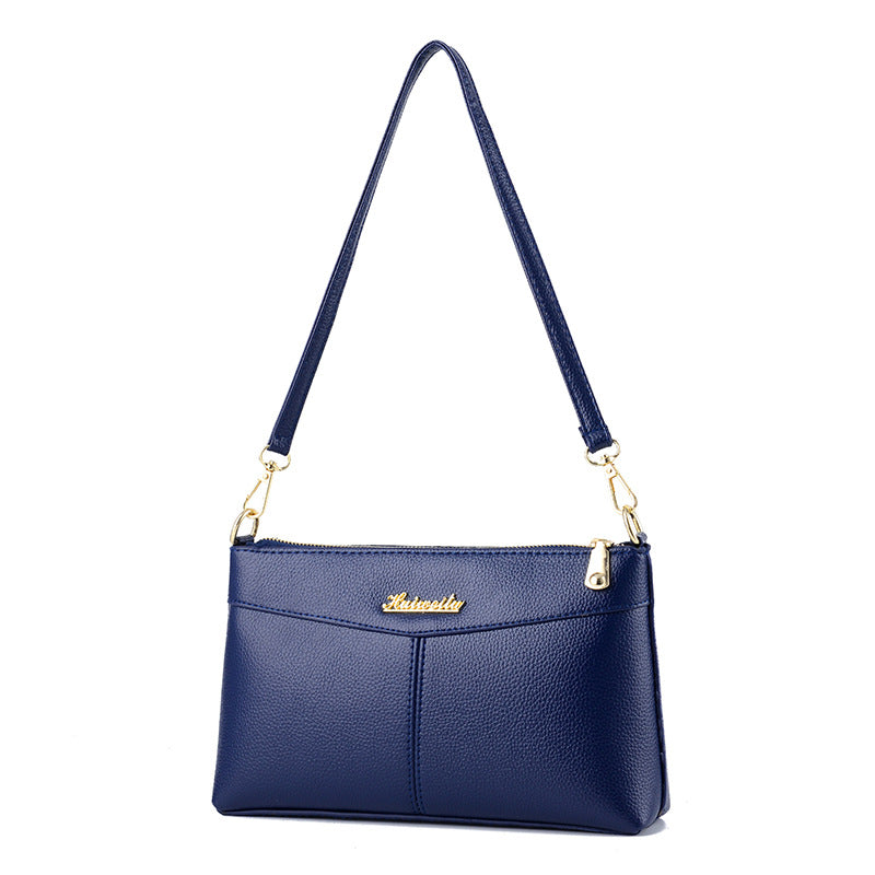 Simple fashion shoulder bag small solid fashionista Korean spring summer new ladies leisure bag