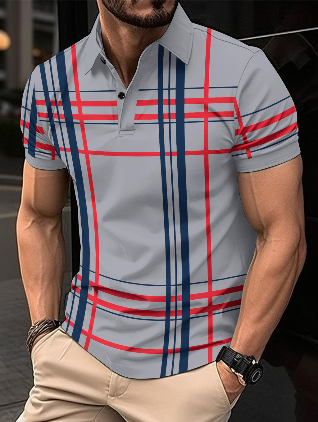Printed Short Sleeved Shirt