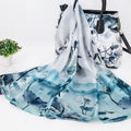 Women's Silk Scarf Shawl Sunscreen Scarf