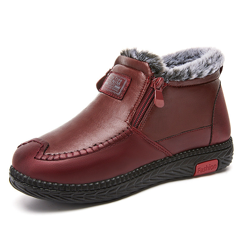 Plush Ankle Boots Winter Warm