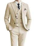 Men's Suit Set Three-Piece Suit Formal Wear
