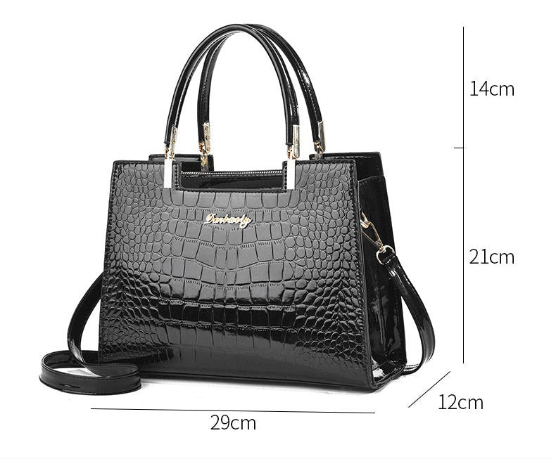 Patent Leather Shoulder Bag