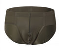 Men's Underwear Low Waist Briefs Ice Silk Transparent Shorts