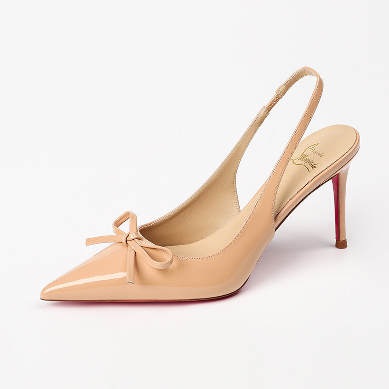 Women's High Heels Low-cut Pointed-toe Shoes