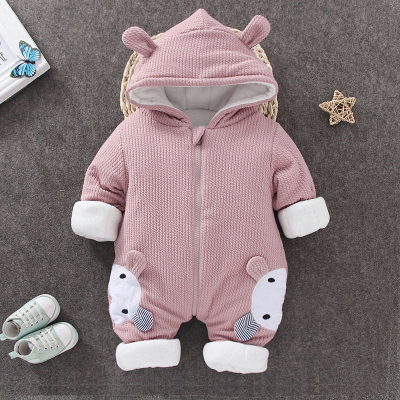 Autumn Winter Coat Jumpsuit