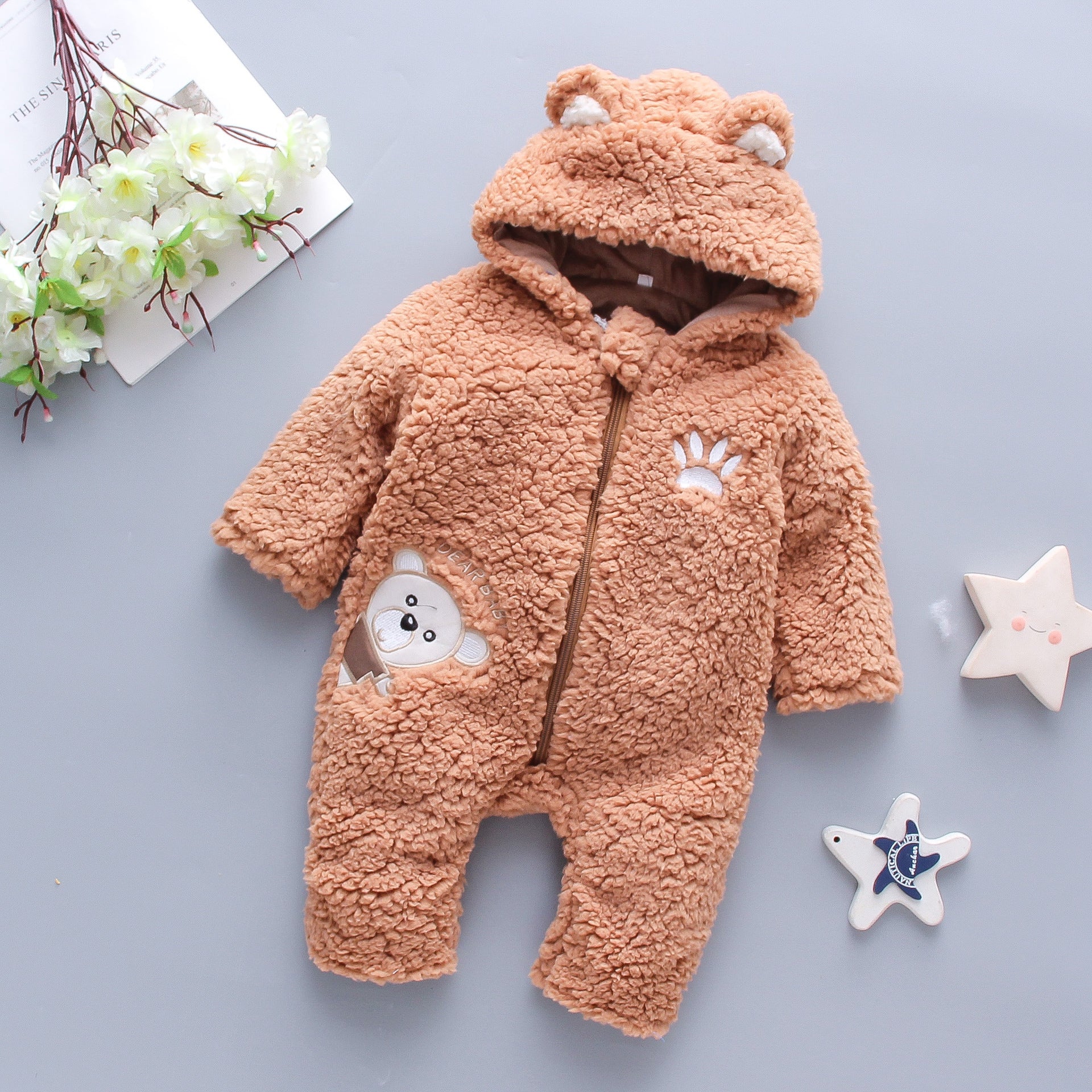 Winter Baby  Romper Cotton