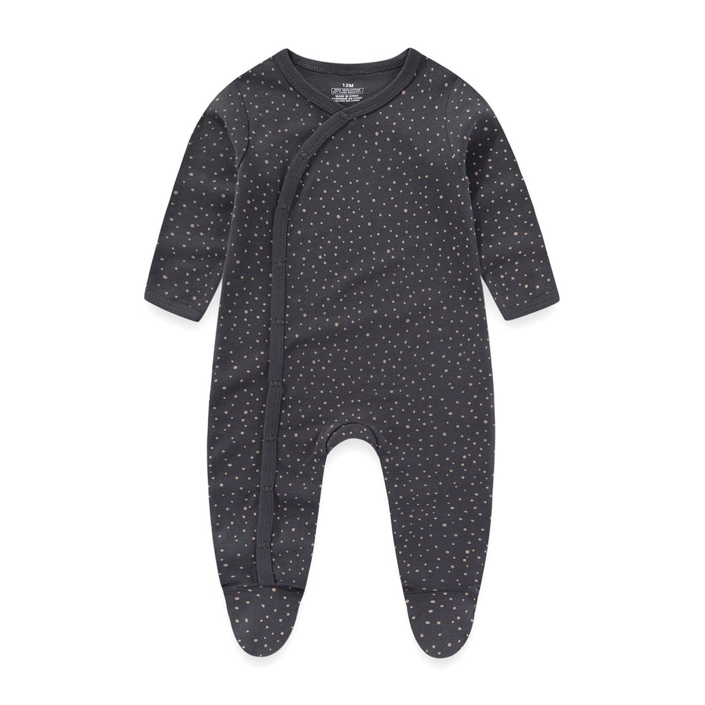3 Pieces New Baby Cotton Long-sleeved Jumpsuit